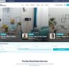 Mẫu web bất động sản Residence Real Estate Tokyo